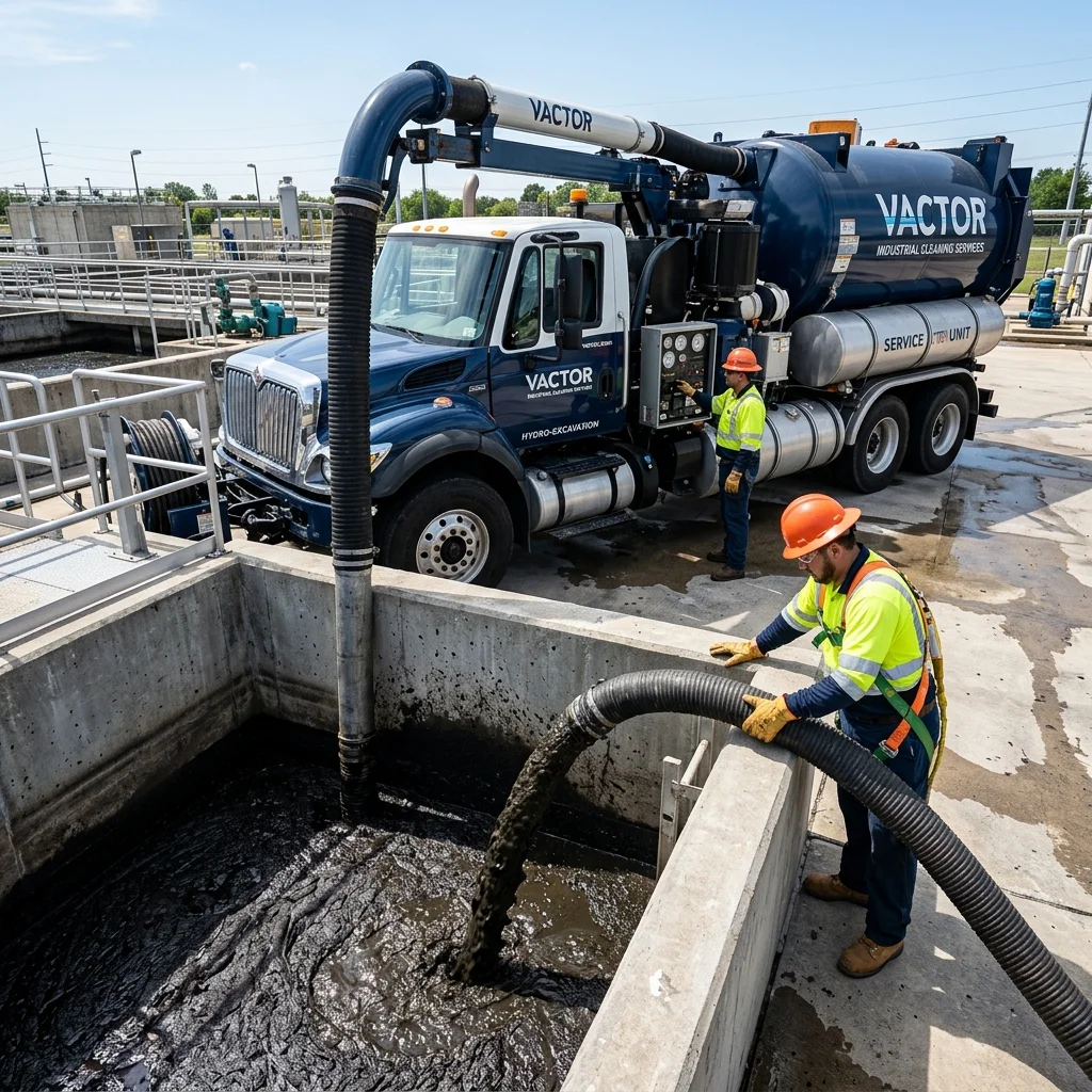 Servicio de camion Vactor